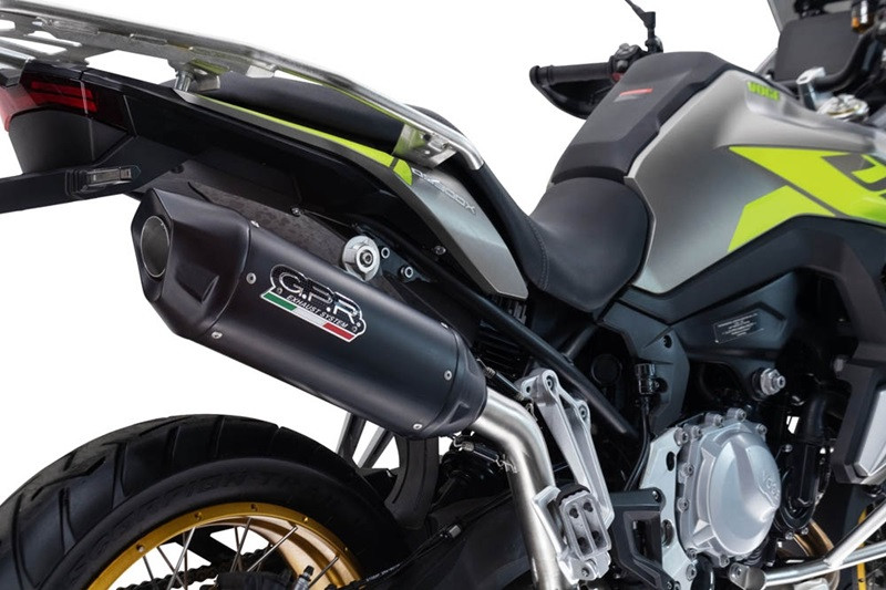 Slip-on exhaust GPR FURORE-X BRK24.VO.7.FUXTITBL Titanium Matte Black