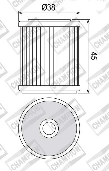 Filter ulja CHAMPION COF042 100609615