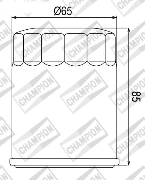 Filter ulja CHAMPION COF048 100609685
