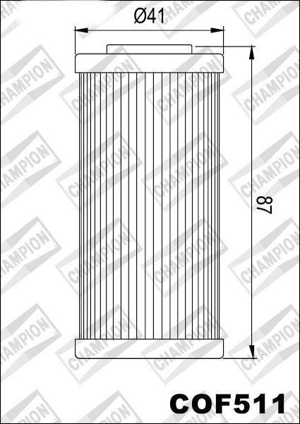 Filter ulja CHAMPION COF511 100609785