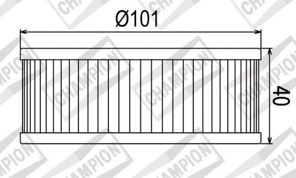 Filter ulja CHAMPION COF046 100609815