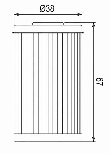 Filter ulja CHAMPION COF069 100609915