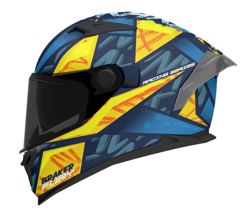 Full face helmet MT Helmets BRAKER SV FURY C17 GLOSS XS