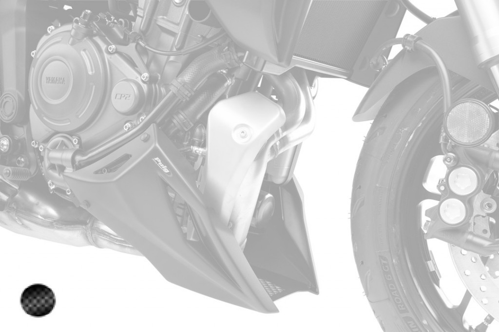 Engine spoiler PUIG 22415C carbon look