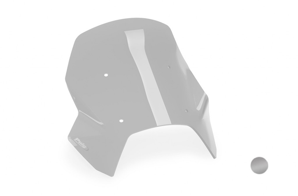Windscreen PUIG SPORT 22938H smoke for VOGE 800 Rally 2025-2026