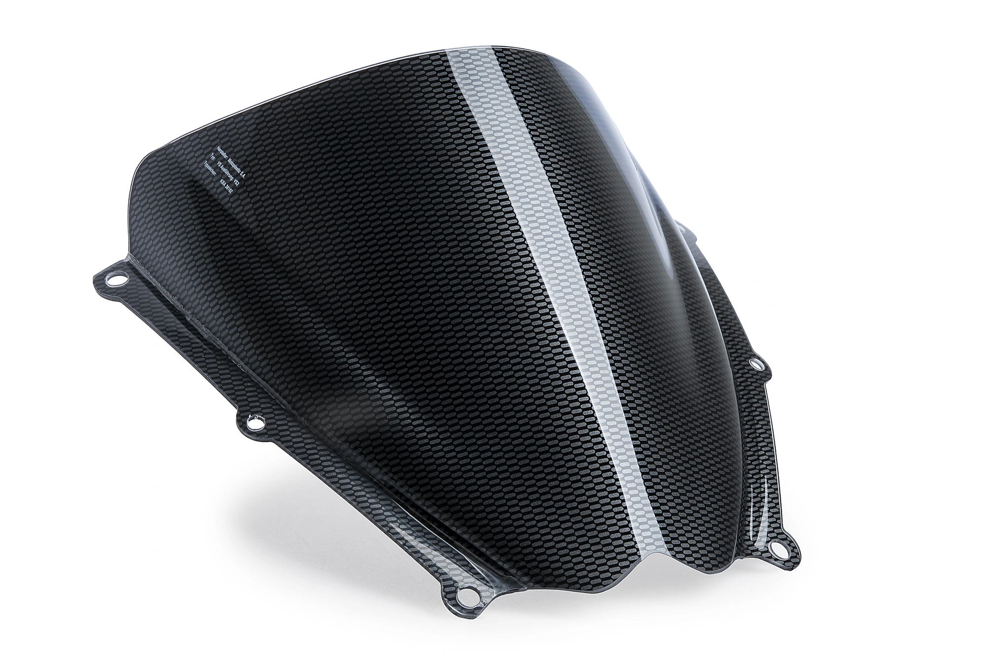 Windscreen PUIG RACING 4363C carbon look for SUZUKI GSX-R 1000 2007-2008