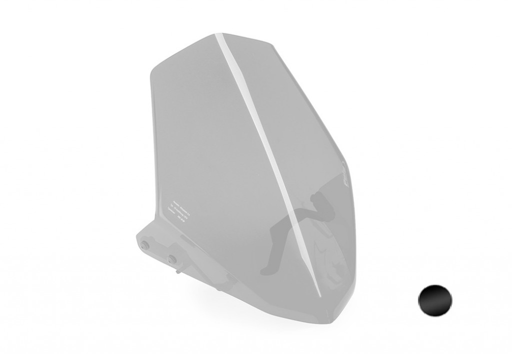 Windshield PUIG NEW GEN. SPORT 6437N Crni for HONDA CB 500 F 2013-2015