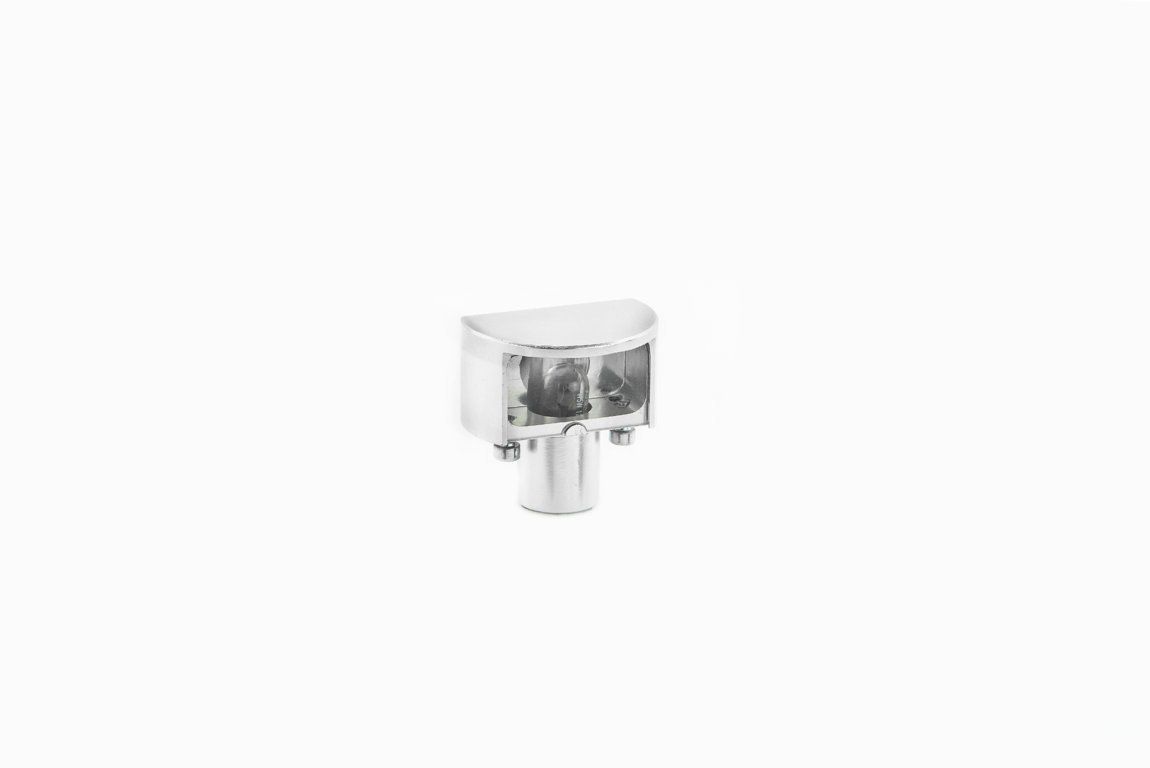 Licence support light PUIG MAT 2555P silver