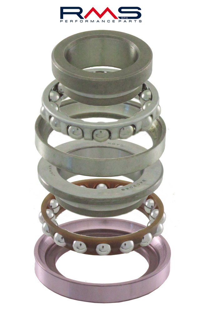 Steering head bearing set RMS 184220440 for YAMAHA YP 125 X-MAX 2006-2009, YAMAHA YP 250 X-MAX 2005-2009