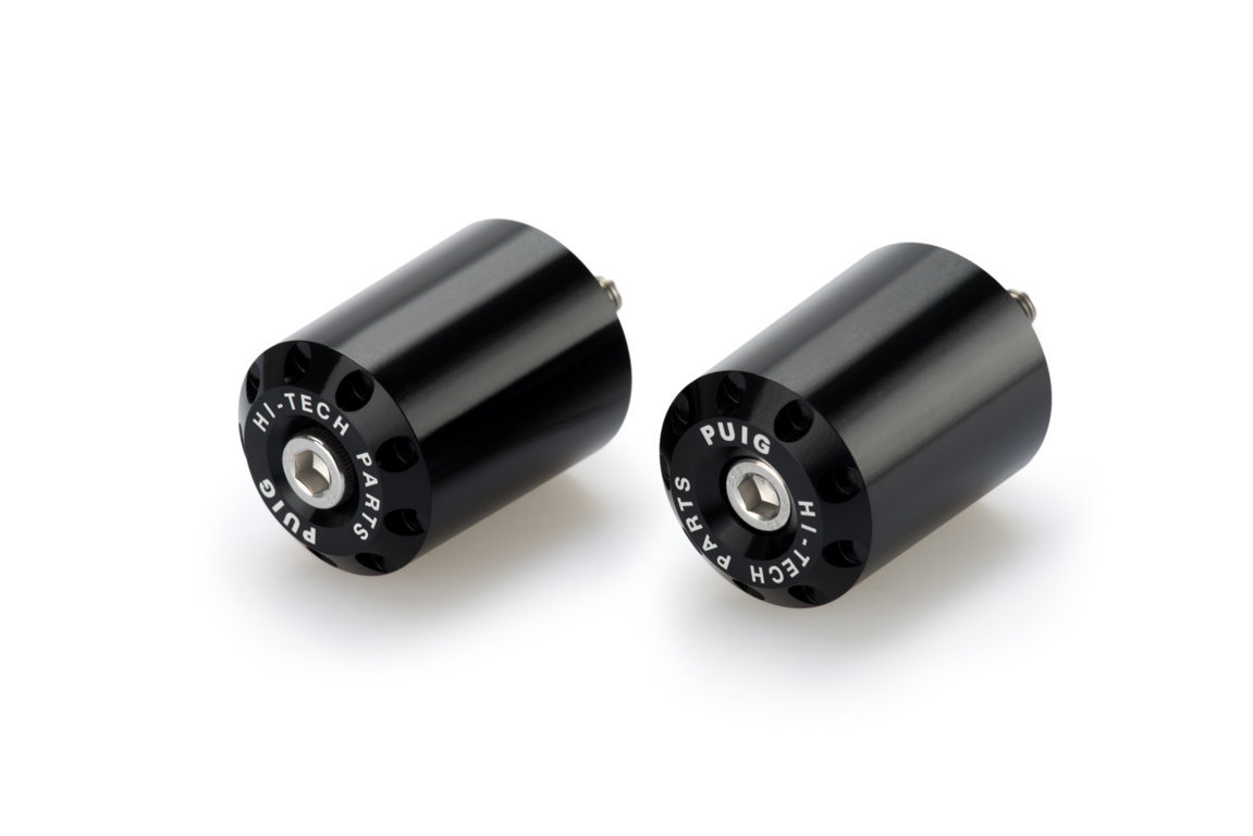 Bar ends PUIG LONG 20371N Crni