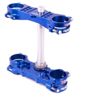 Triple clamp X-TRIG ROCS TECH 40201011 Plavi