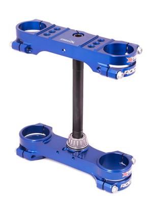 Triple clamp X-TRIG ROCS TECH 40704000 Plavi