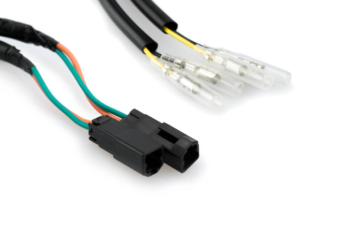 Connector leads PUIG UNIVERSAL 20730N Crni