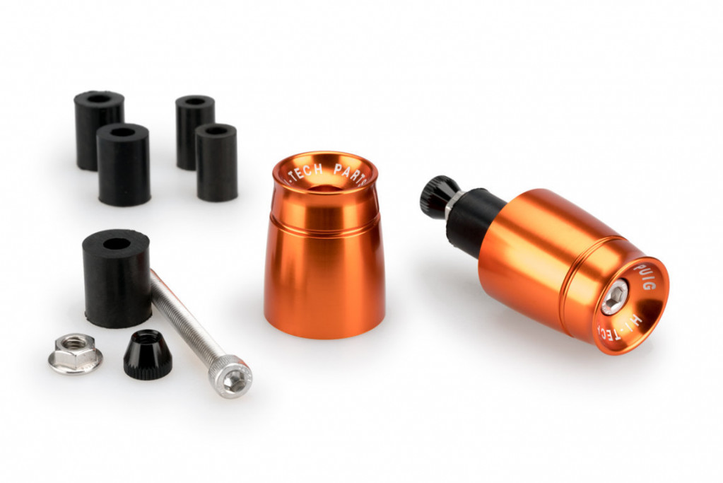 Bar ends PUIG SPORT 21011T orange UNIVERSAL M6 13-18mm.