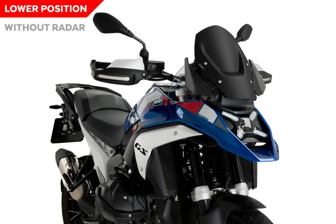 Windscreen PUIG SPORT 21839J matt black