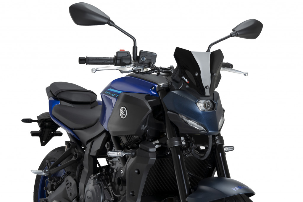 Windshield PUIG NEW GEN. SPORT 22412N Crni