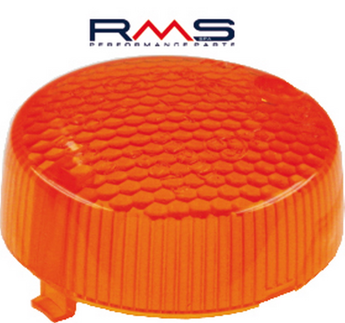 Indicator lens - left/right front RMS 246470040 orange E-mark