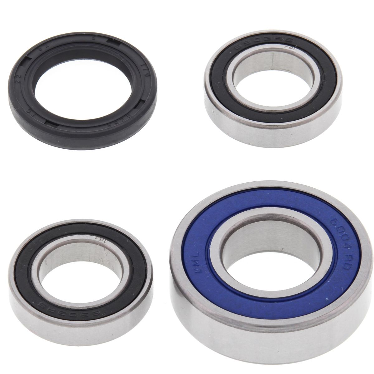 Ležaj kotača komplet sa semeringom All Balls Racing 25-1162 for KAWASAKI KX 125 1983-1984, KAWASAKI KDX 200 1983-1985
