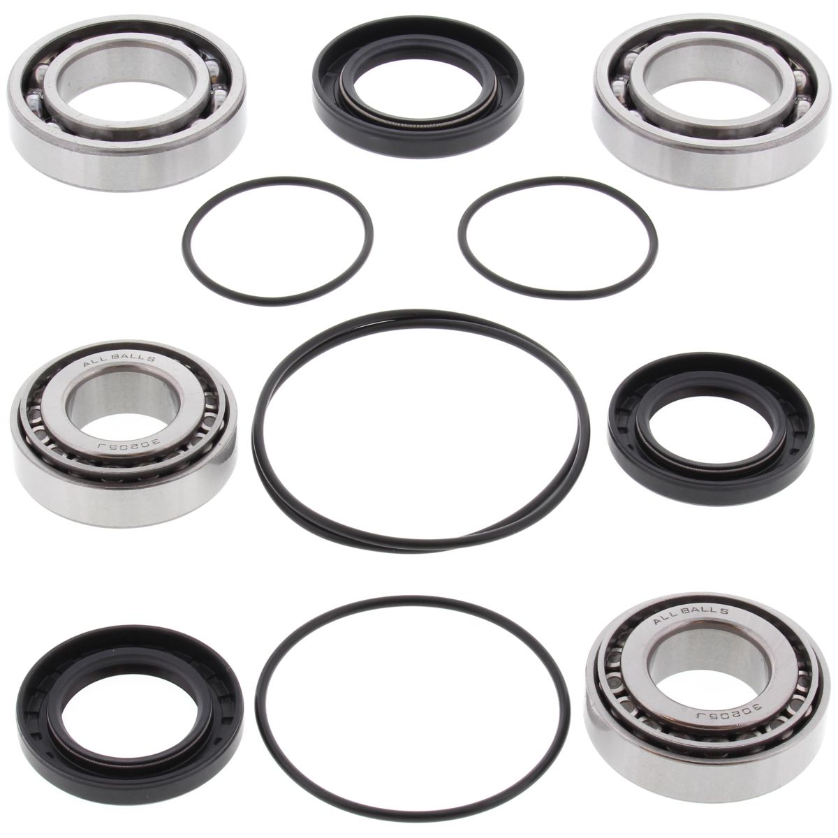 Differential bearing and seal kit All Balls Racing 25-2093 for ATV KAWASAKI MULE 3010 4x4 2001-2008