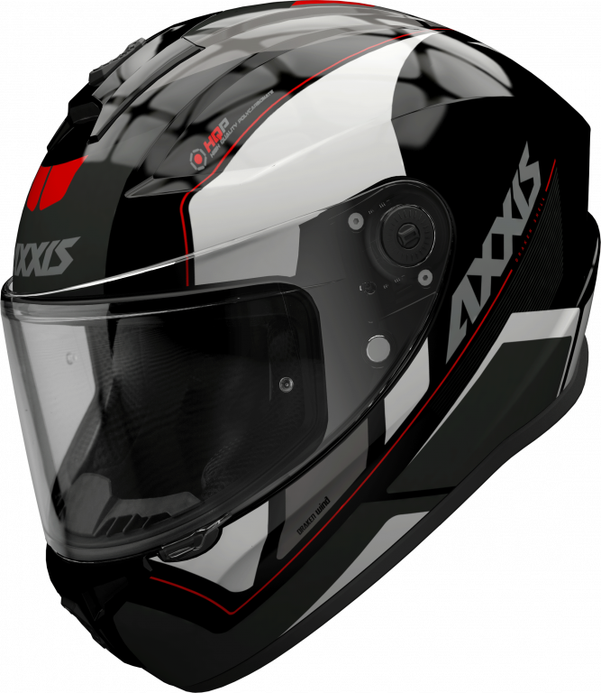 FULL FACE helmet AXXIS DRAKEN S wind gloss pearl white S