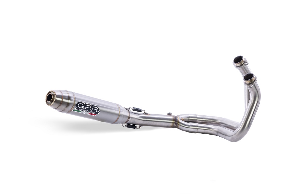 Cijeli ispušni sustav GPR DEEPTONE CO.K.162.1.DE Brushed Stainless steel