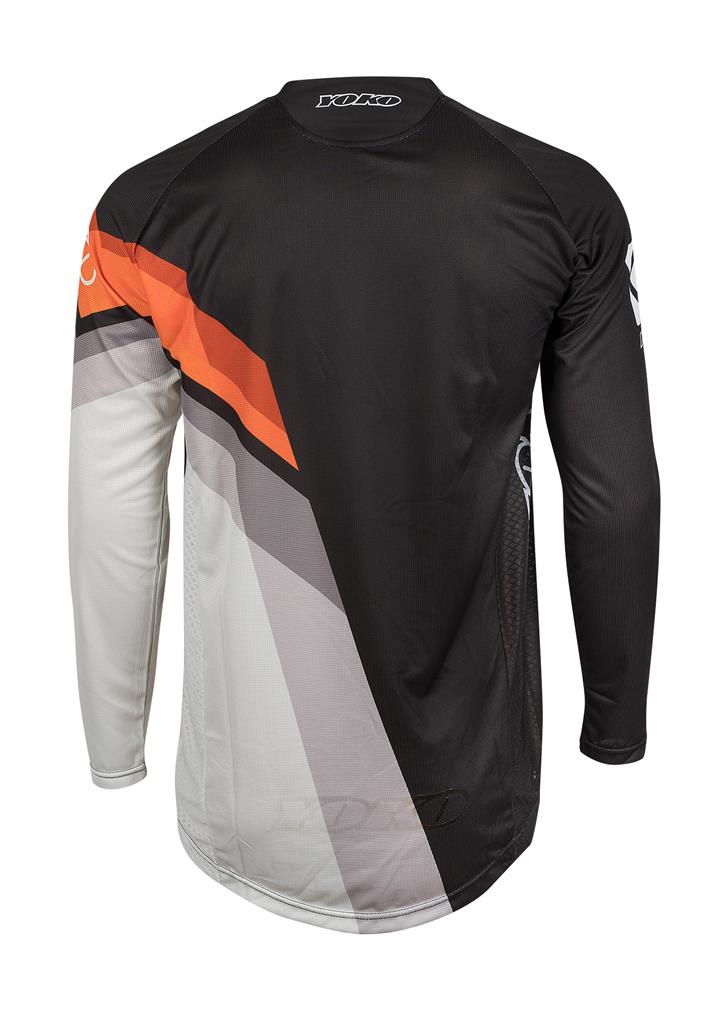 MX jersey YOKO VIILEE black / white / orange M