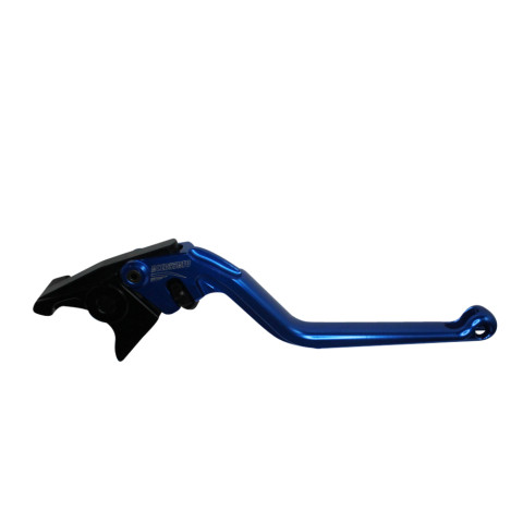 Brake lever ACCOSSATO EDF041 fixed CNC-worked aluminium, blue