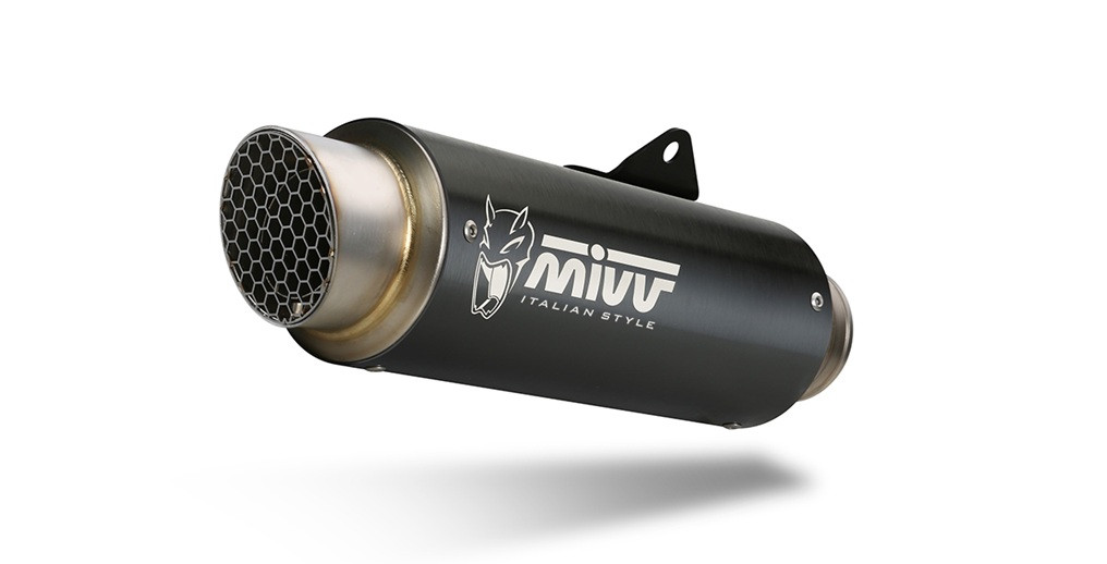 Cijeli ispušni sustav 4x2x1 MIVV GPpro H.096.KXBP Crni for HONDA CBR 650 R 2024-2026