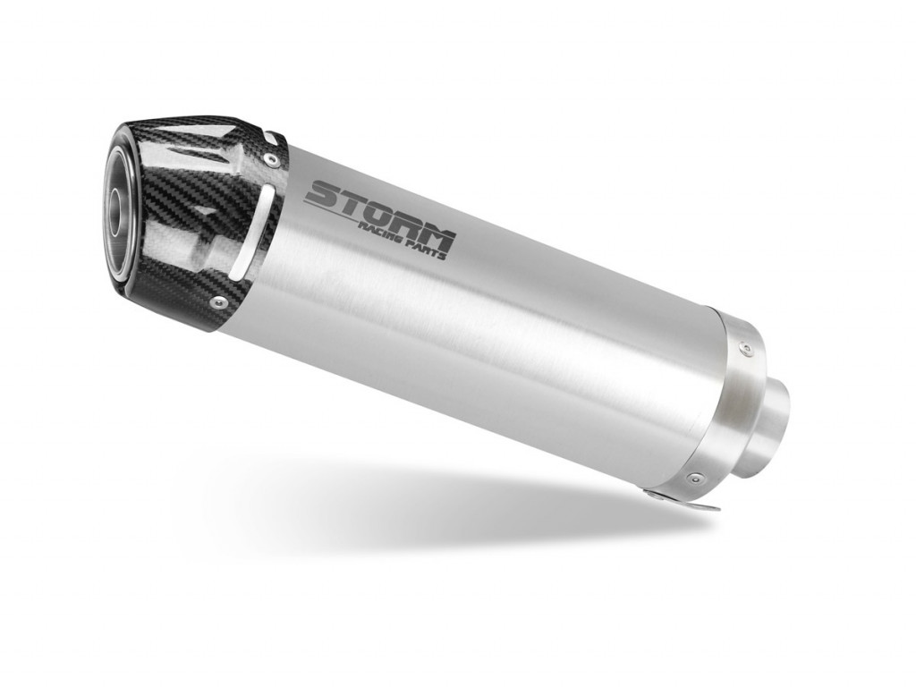 Silencer STORM GP S.030.LXSC Stainless Steel with carbon cap