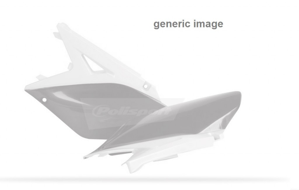 Side panels POLISPORT 8605200003 (pair) white