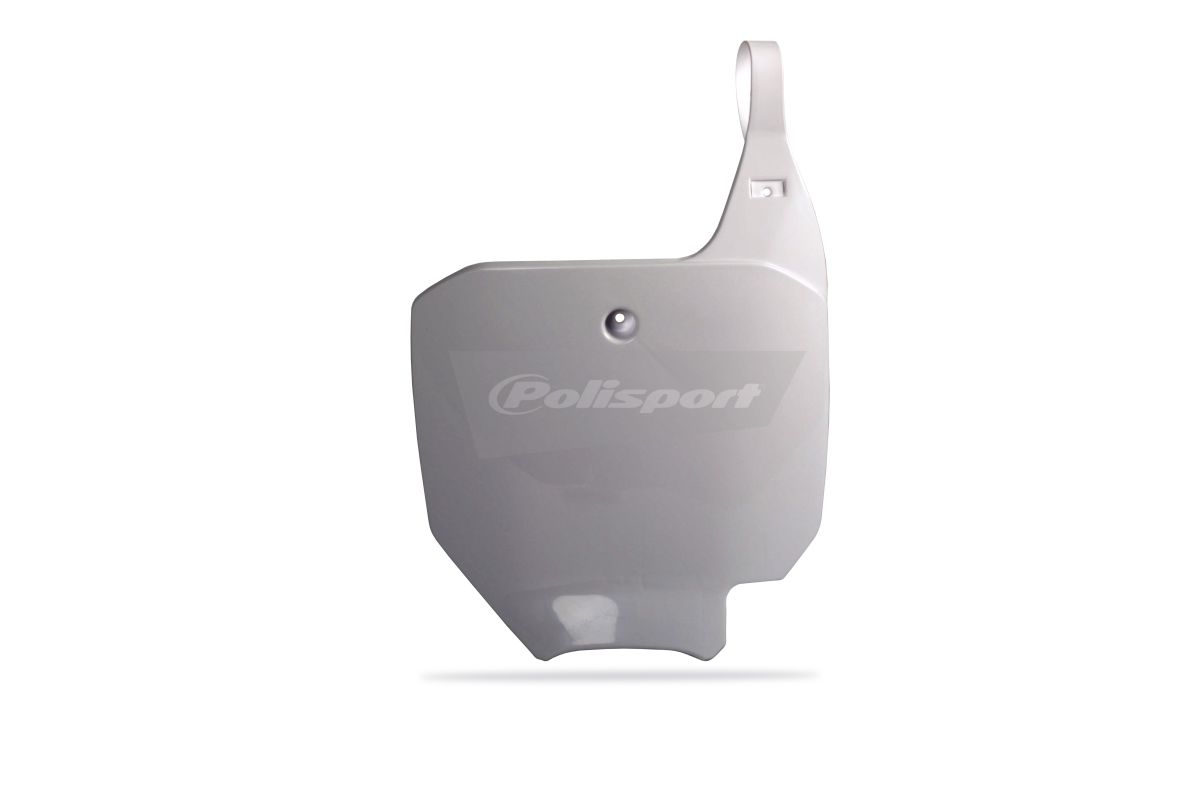 Number plate POLISPORT 8663200001 white