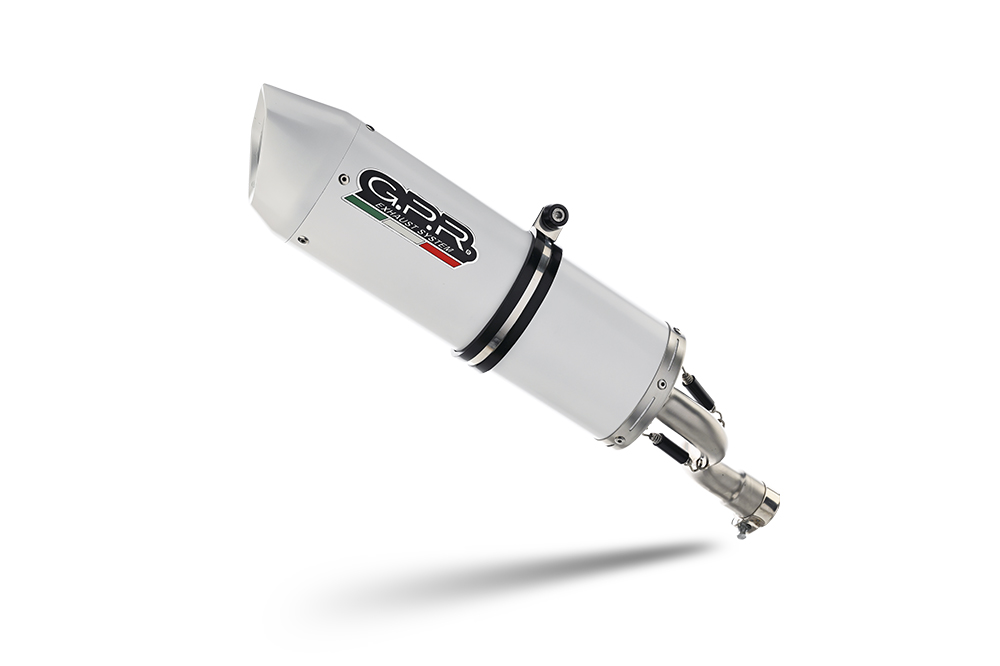 Slip-on exhaust GPR ALBUS S.188.ALB White glossy