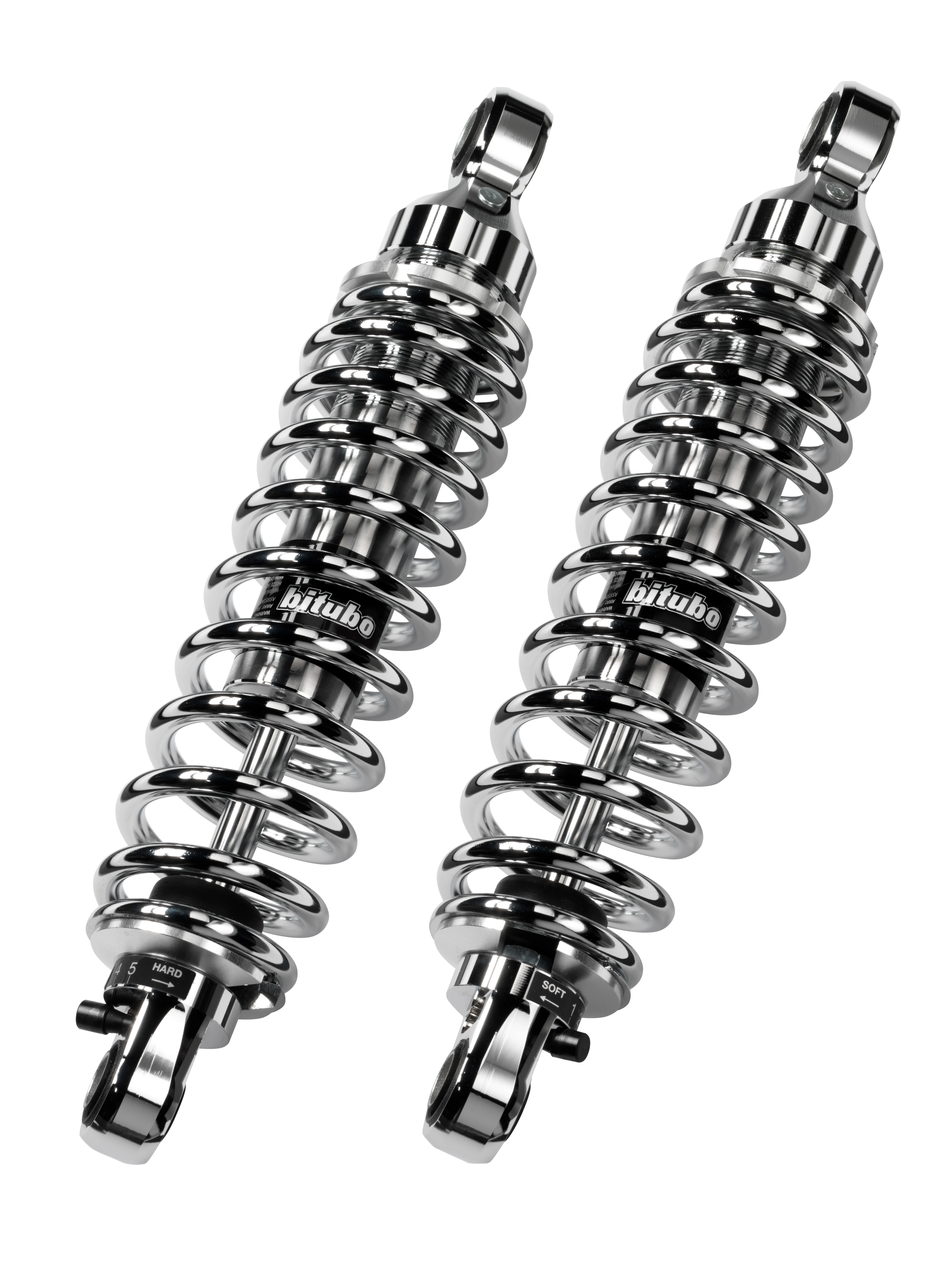 Twinshock BITUBO WME5 adjustable: spring preload, rebound (STD +30mm) CHROME EDITION