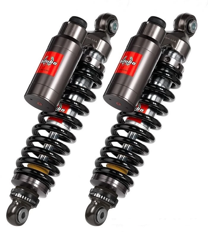 Twinshock BITUBO WMT7 adjustable: spring preload, rebound, compression, Piggyback tank DARK EDITION for TRIUMPH Street Twin 900 2016-2020, TRIUMPH Street Cup 900 2017-2020