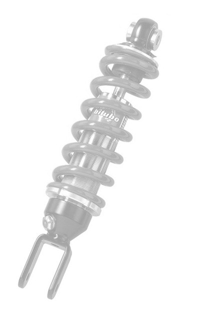 Monoshock BITUBO adjustable: spring preload black spring