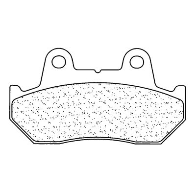 Disk pločice CL BRAKES 3017 MSC for HONDA CN 250 Helix 1992