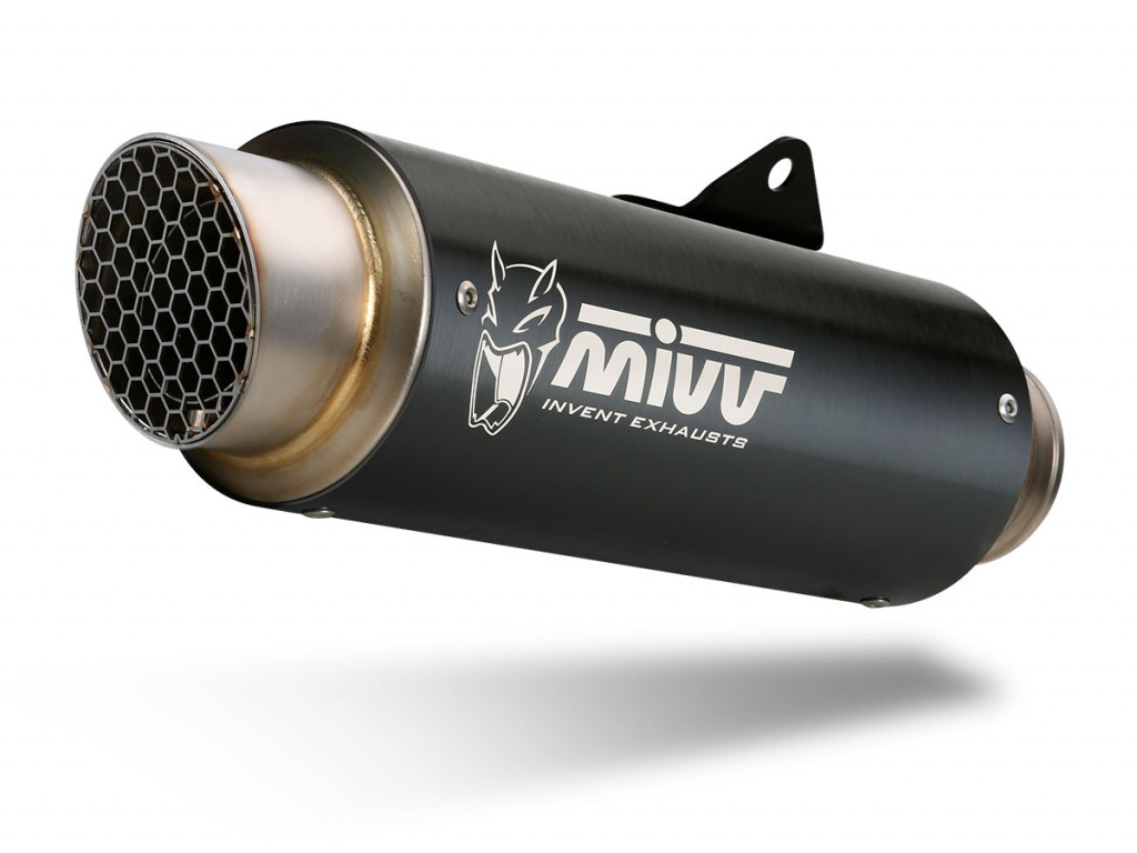 2 silencers kit MIVV GP PRO D.038.LXBP Steel black for DUCATI Scrambler 1100 /Sport/Dark Pro/Sport Pro 2018-2020