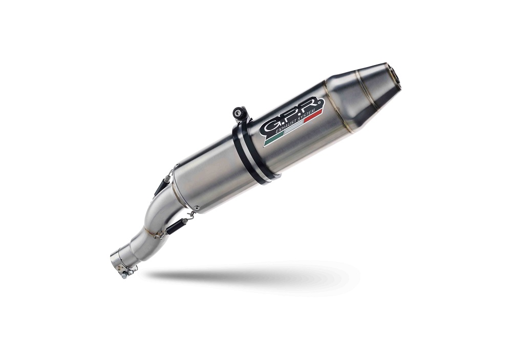 Cijeli ispušni sustav GPR DEEPTONE CO.ATV.37.DEATV Brushed Stainless steel