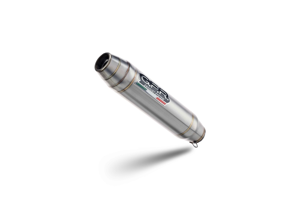 Slip-on exhaust GPR DEEPTONE INOX KT.209.RACE.DE Brushed Stainless steel