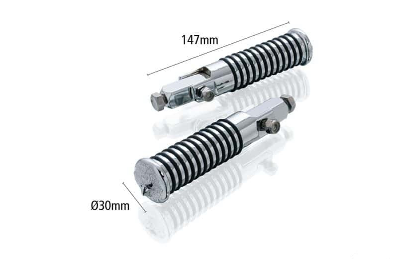 Nogare (Footrests) CUSTOMACCES ED0003J inox