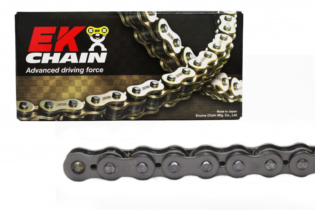 Chain kit EK - Silver chain 520 MRD, Non-sealed, CHK front sprocket SUPERSPROX, CHK rear sprocket SUPERSPROX for BETA RR 450 2010-2012