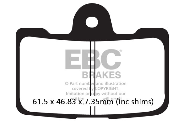 Disk pločice EBC EPFA454/4HH