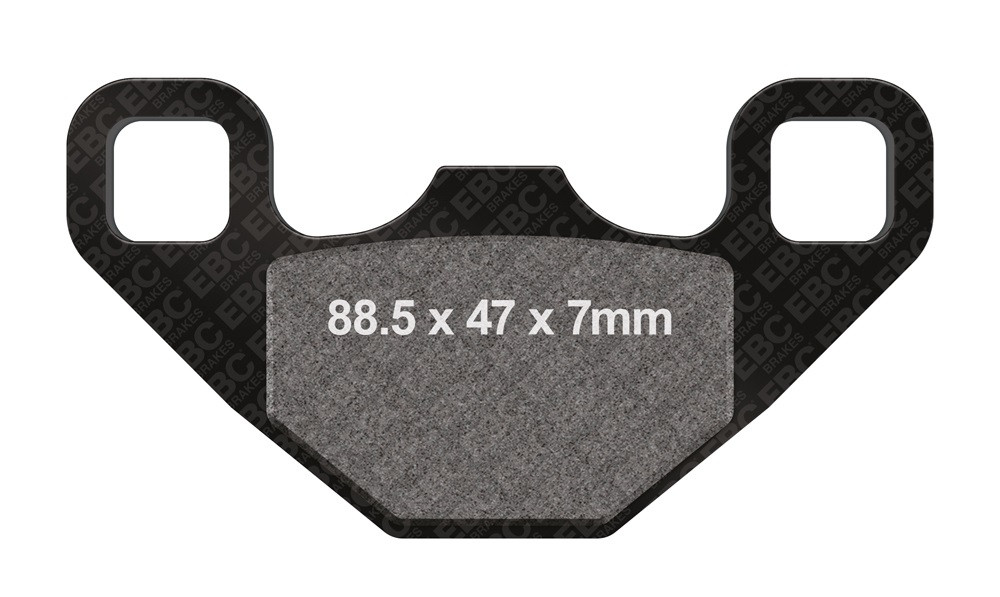 Disk pločice EBC FA489R for ATV POLARIS RZR 170 2009-2014