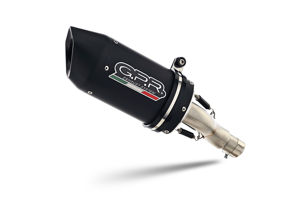 Slip-on exhaust GPR FURORE EVO4 NERO KT.209.3FNE5 Matte Black