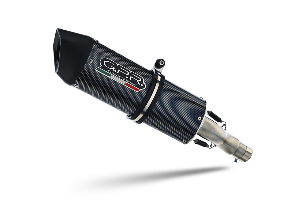 Slip-on exhaust GPR FURORE EVO4 CF.2.CAT.FUPO Matte Black