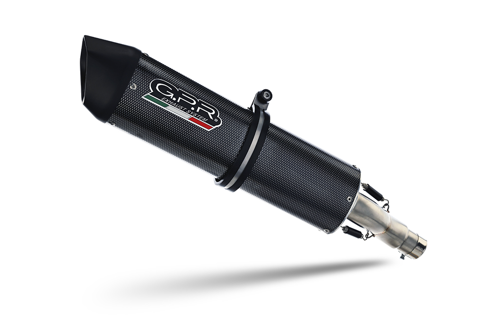 Slip-on exhaust GPR FURORE EVO4 POPPY D.140.1.FP4 Matte Black