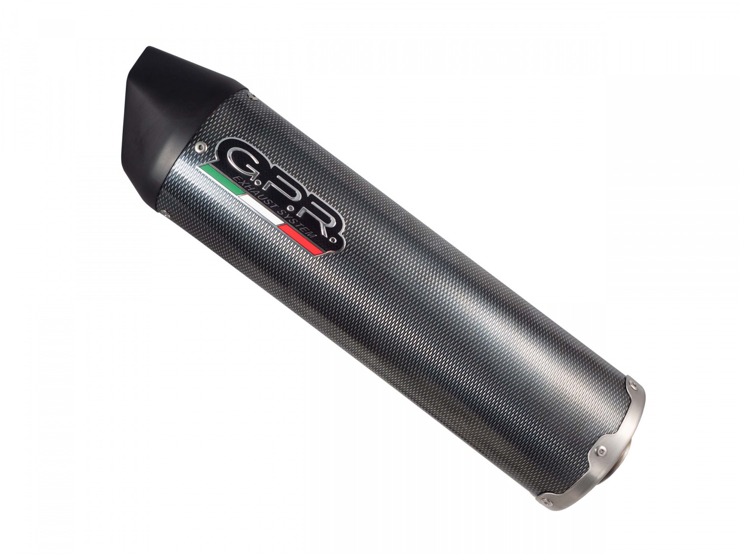 Slip-on exhaust GPR FURORE Y.33.1.FUPO Matte Black including removable db killer and link pipe