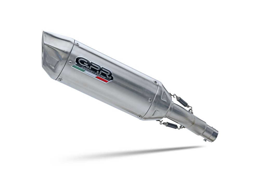 Slip-on exhaust GPR FURORE-X INOX K.155.FXSC Matte Black
