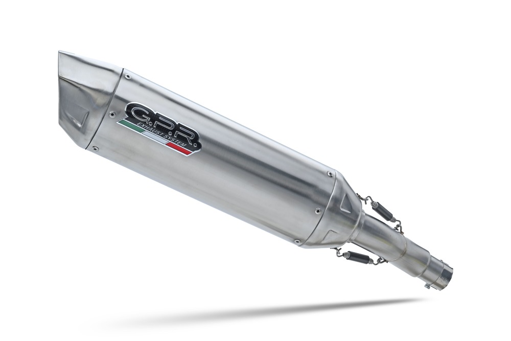 Slip-on exhaust GPR FURORE-X INOX BMW.74.CAT.FXSC Matte Black