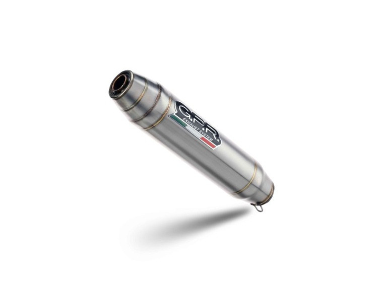 Slip-on exhaust GPR DEEPTONE INOX KT.105.3.RACE.DE Brushed Stainless steel